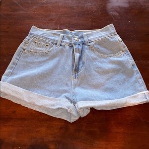Mom Jean Shorts
